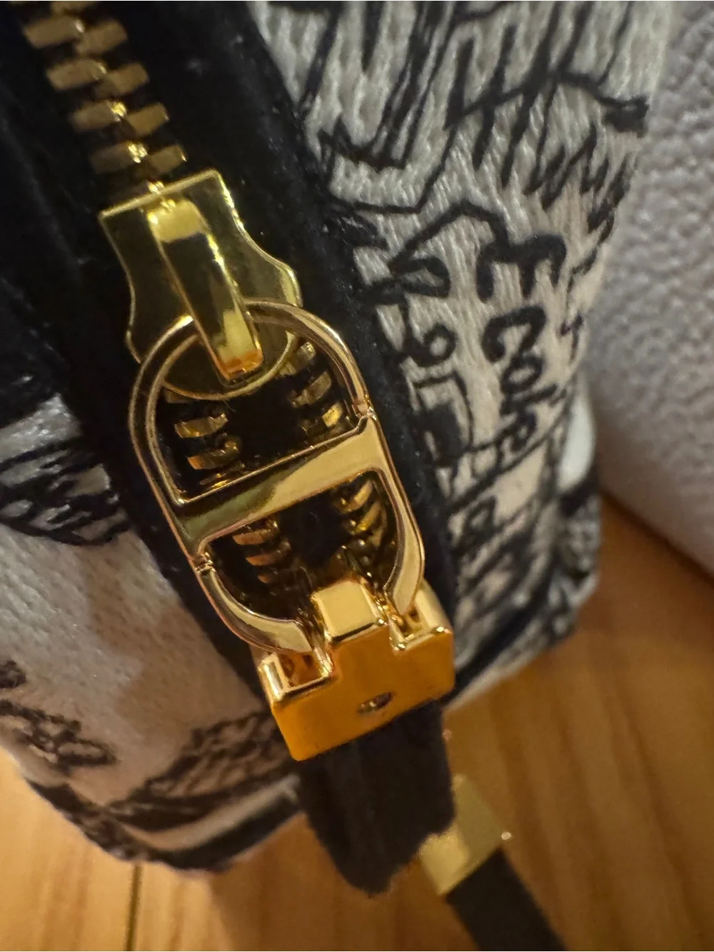 Christian Dior Caro Plan de Paris Clutch with Dior Box